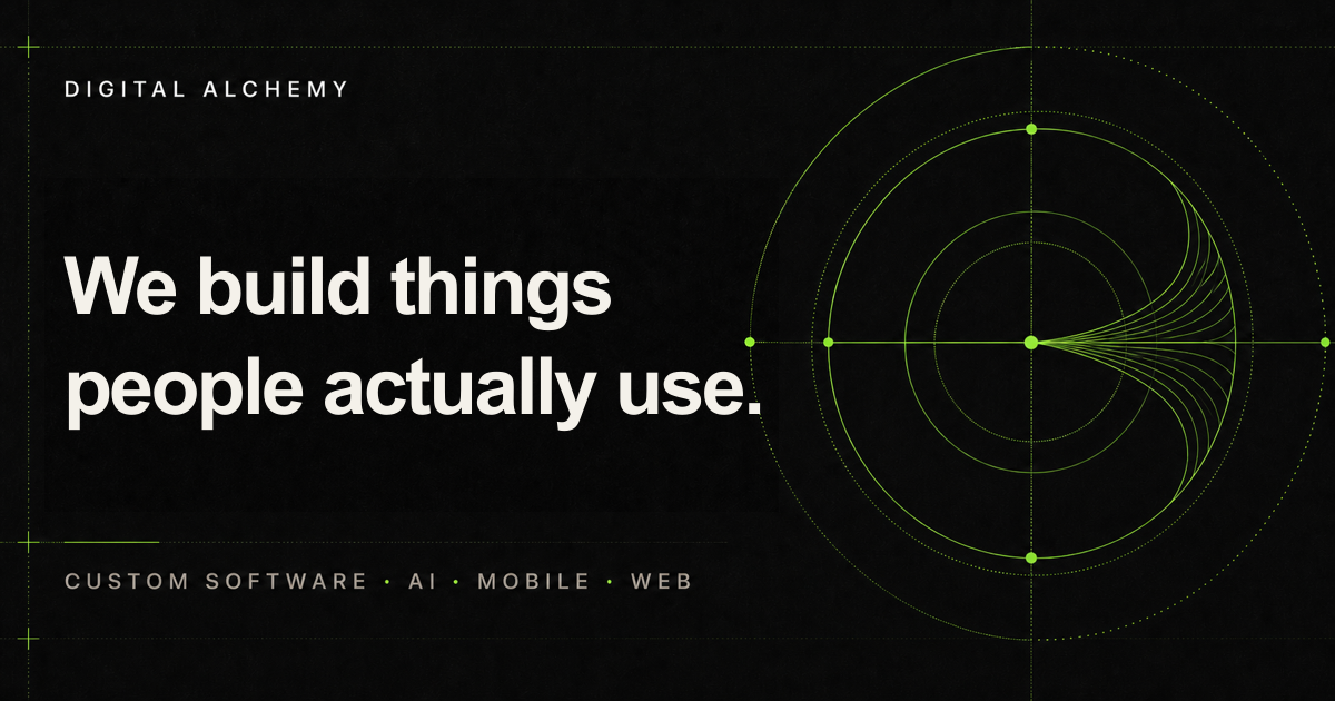 Digital Alchemy website preview